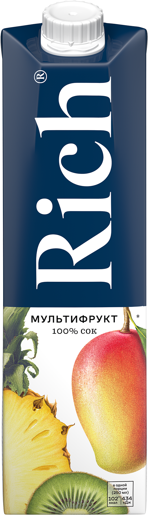 Сок  из смеси фруктов "Мультифрут" 1 литр