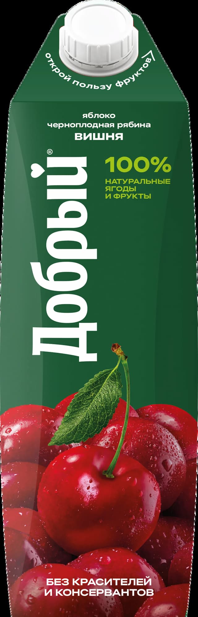Добрый® Вишня, яблоко, черноплодная рябинa